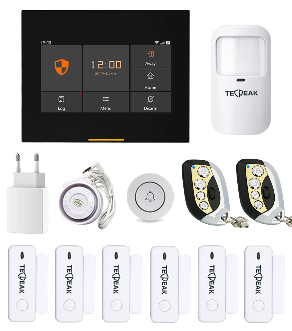 A6 – WLAN/GSM-Sicherheitssystem (weiß)