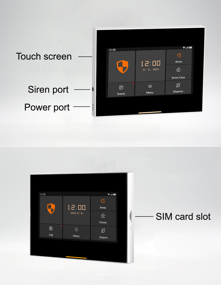 A6 – WLAN/GSM-Sicherheitssystem (weiß)