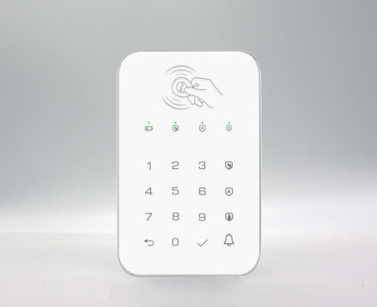 Tastaturarbeit mit WiFi Home Alarm