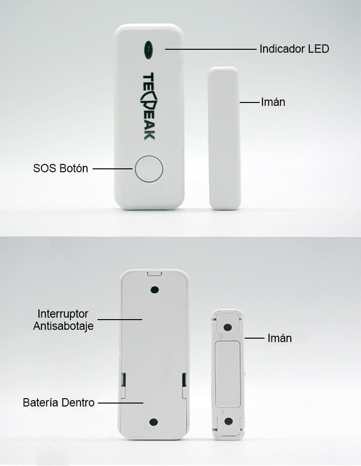 A4 - WiFi / GSM Smart Home Alarm (Blanco)